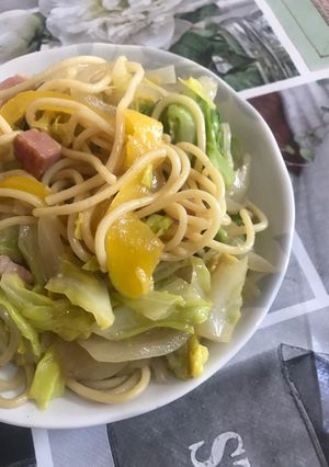春のキャベツ入りパスタ-レシピのメイン写真