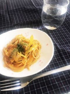 ナポリタン風ミートソース和えパスタ-レシピのメイン写真