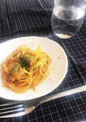 ナポリタン風ミートソース和えパスタ-レシピのメイン写真