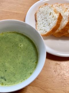 ほうれん草スープ(ハンドブレンダー使用)-レシピのメイン写真