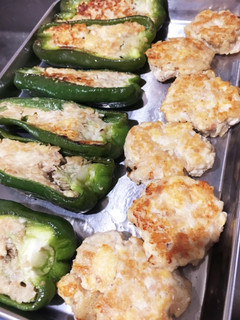 ピーマンの肉詰め おかずシリーズ-レシピのメイン写真
