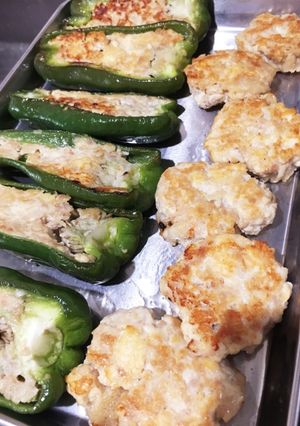 ピーマンの肉詰め おかずシリーズ-レシピのメイン写真