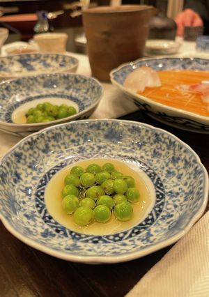 簡単^_^グリーンピースで翡翠豆-レシピのメイン写真
