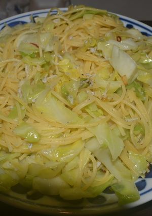 キャベツとシラスのパスタ-レシピのメイン写真