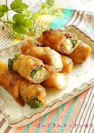 ボリュームアップ！厚揚げの豚肉巻き-レシピのメイン写真