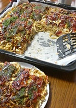 オーブンdeお好み焼き！-レシピのメイン写真