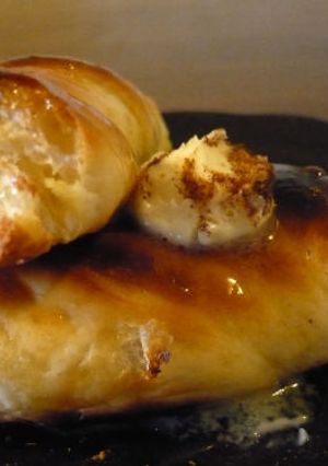 市販のパンが焼きたてシナモンロールに♪-レシピのメイン写真