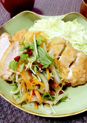 鶏むね肉の南蛮風☆野菜たっぷり-レシピのメイン写真