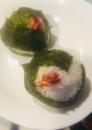 天むす（エビ天入りおにぎり）-レシピのメイン写真
