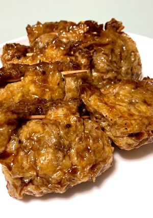 ひき肉ともやしのお揚げ焼き-レシピのメイン写真