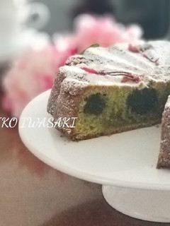 綺麗になれちゃう『W抹茶の餡ケーキ』-レシピのメイン写真