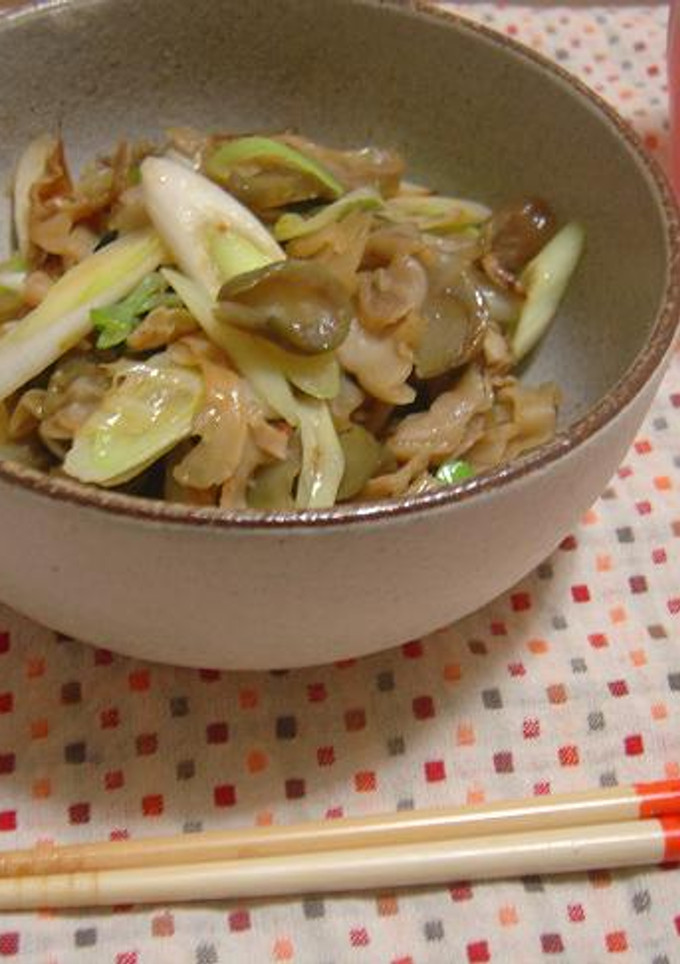 味付けいらず！ザーサイと豚肉の炒め物-レシピのメイン写真
