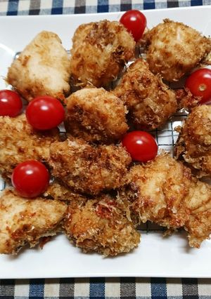衣は花かつお！パリパリ唐揚げ(^3^)/-レシピのメイン写真