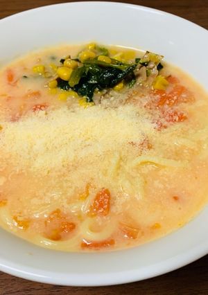 濃厚トマトラーメン-レシピのメイン写真
