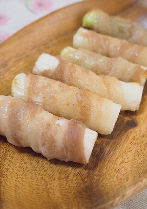 長ネギのポーク巻き-レシピのメイン写真