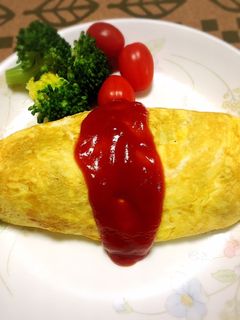 じゃがいもとひき肉のオムレツ-レシピのメイン写真