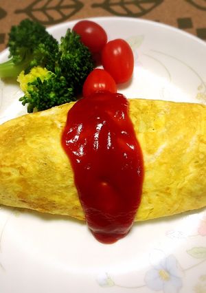 じゃがいもとひき肉のオムレツ-レシピのメイン写真