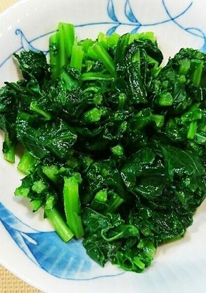 かき菜のおひたし-レシピのメイン写真