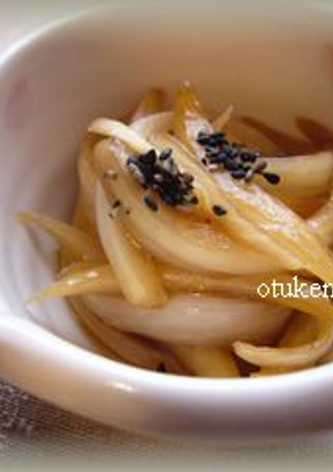 超簡単　新玉ねぎのお漬物-レシピのメイン写真