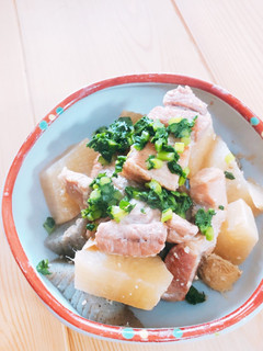 豚バラ大根の味噌煮-レシピのメイン写真
