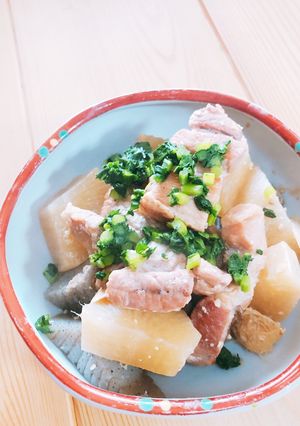 豚バラ大根の味噌煮-レシピのメイン写真