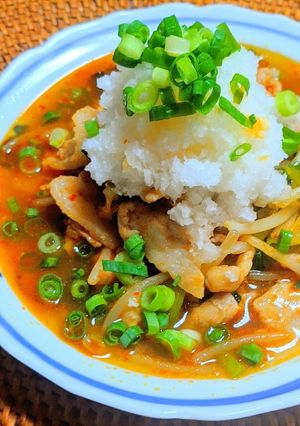 豚バラ肉とニラのピリ辛炒め-レシピのメイン写真