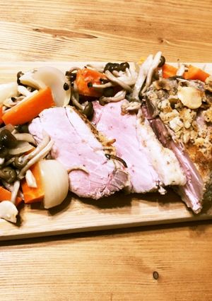 簡単！ラ・クックで作るローストポーク-レシピのメイン写真