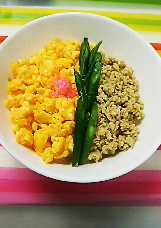 定番美味しい三色丼！-レシピのメイン写真