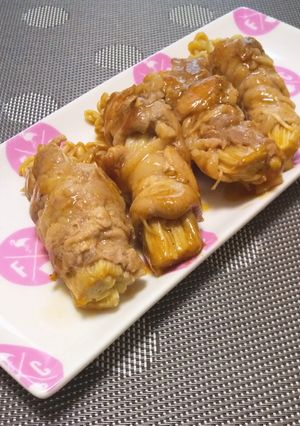 コッテリがウマ～♪えのきの豚肉巻き-レシピのメイン写真