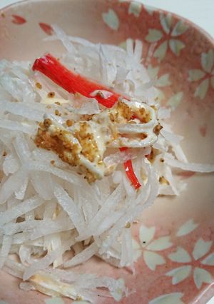 大根かに蒲サラダ-レシピのメイン写真