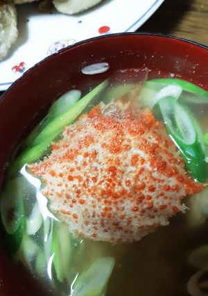 クリガニの味噌汁-レシピのメイン写真