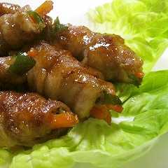 รูปของ ★豚バラ巻きの甘辛照り焼き★