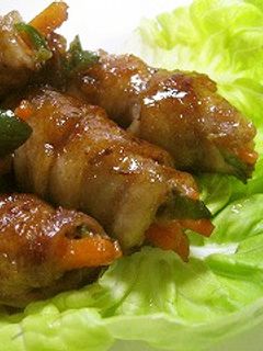 ★豚バラ巻きの甘辛照り焼き★-レシピのメイン写真