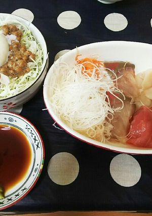 なんちゃって刺身定食-レシピのメイン写真