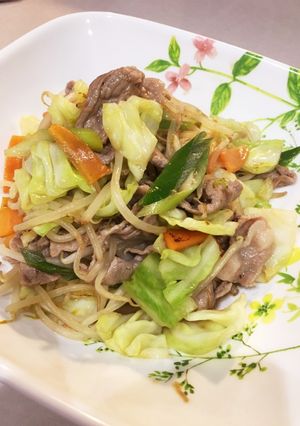 超シンプル野菜炒め♬調味料は3つだけ!-レシピのメイン写真