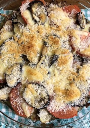 なすとトマトのグラタン-レシピのメイン写真