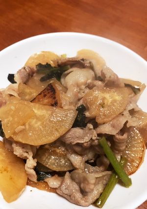 冬菜入り☆豚バラ大根-レシピのメイン写真