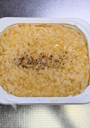 レンジdeカルボナーラリゾット的なもん-レシピのメイン写真