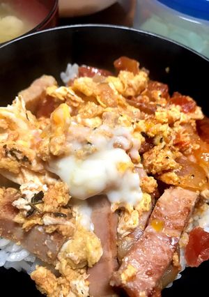 トマたま丼-レシピのメイン写真