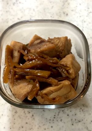 サメの甘辛煮-レシピのメイン写真