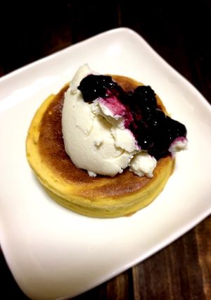 低糖質パンケーキ-レシピのメイン写真