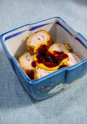 簡単!ジューシー☆ロールカツ煮-レシピのメイン写真