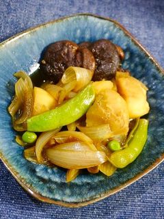 簡単!じゃがいも椎茸の出汁煮-レシピのメイン写真