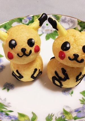ピカチュウケーキ♡飾りにどうぞ(^^)-レシピのメイン写真