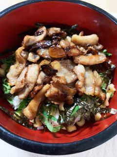 我が家の豚スタミナ丼-レシピのメイン写真