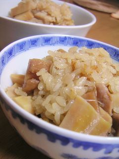 たけのこと鶏がいっぱいのおこわ-レシピのメイン写真