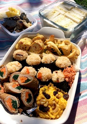 花見弁当2019-レシピのメイン写真