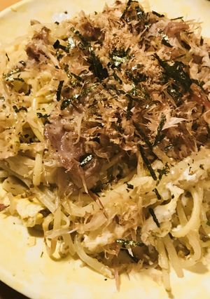 豚肉とキノコの出汁しょう油やきそば-レシピのメイン写真