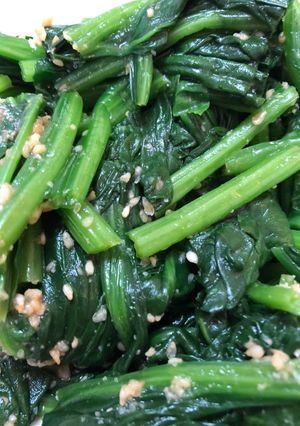 ほうれん草の胡麻和え-レシピのメイン写真