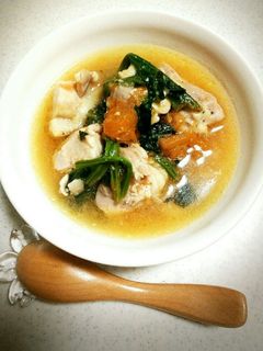 ∞鶏ももとトマトのスープ∞-レシピのメイン写真